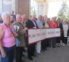 AWARE Simcoe supporters at start of OMB hearing into Simcoe County Official Plan -Kate Harries photo