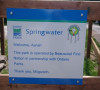 Sign at Springwater Park main gate -Springwater Park Citizens Coalition photo