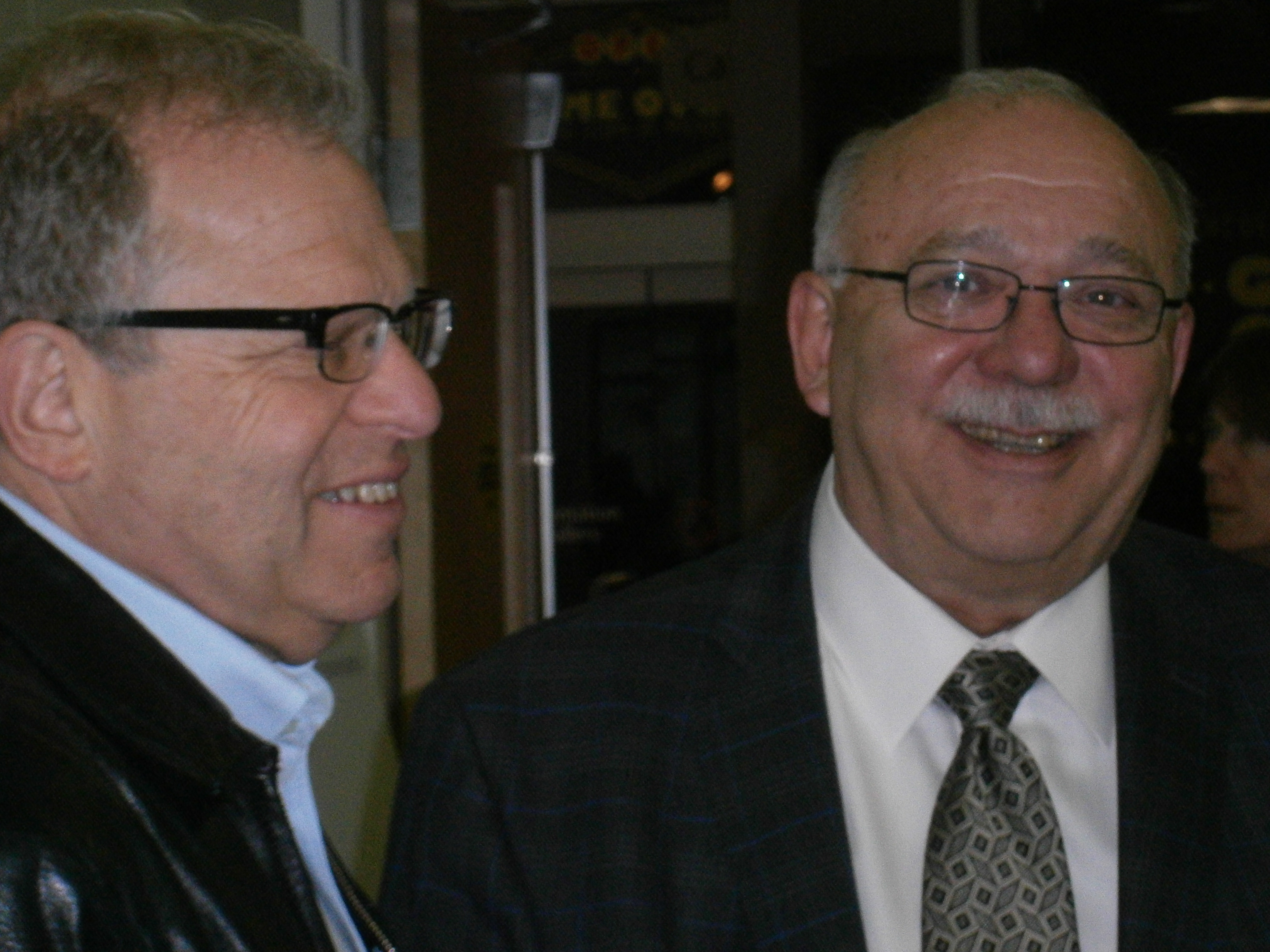 Simcoe County lawyers Marshall Green and Roger Beaman lead the charge on population issue - AWARE Simcoe photo
