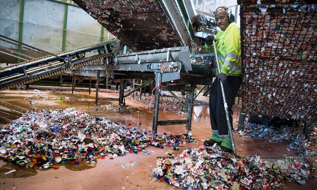 Infinitum recycling plant in Fetsund, Norway